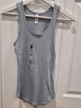 Under Armour Light Blue Ribbed Tank Top - Women's